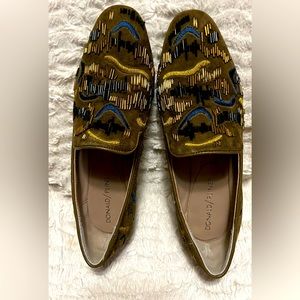 NWOT Donald Pliner graphic print loafers 5.5 M
